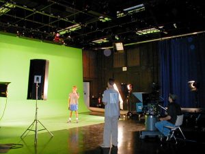 Richard Doing Video Production 2003